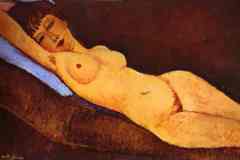 reclining-nude-with-blue-cushion-1917