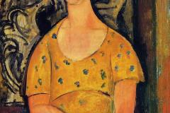 young-woman-in-a-yellow-dress-madame-modot-1918