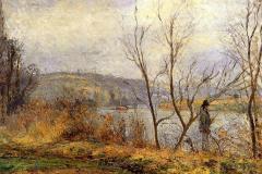 the-banks-of-the-oise-pontoise-also-known-as-man-fishing-1878