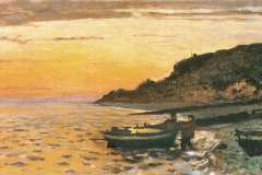 seacoast-at-saint-adresse-sunset