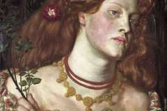 Dante Gabriel Rossetti: Fair Rosamund, 1861.