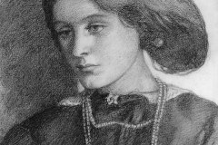 1860, black chalk, 26.7x32.6cm