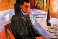 self-portrait-with-bottle-of-wine-1906