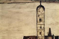 church-in-stein-on-the-danube-1913