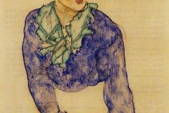 portrait-of-a-woman-with-blue-and-green-scarf-1914