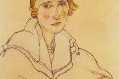 portrait-of-edith-schiele-1918