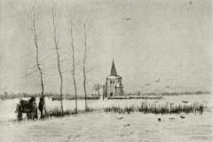 snowy-landscape-with-the-old-tower-1883