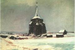 the-old-cemetery-tower-at-nuenen-in-the-snow-1885