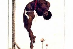 a-negro-hung-alive-by-the-ribs-to-a-gallows-1796