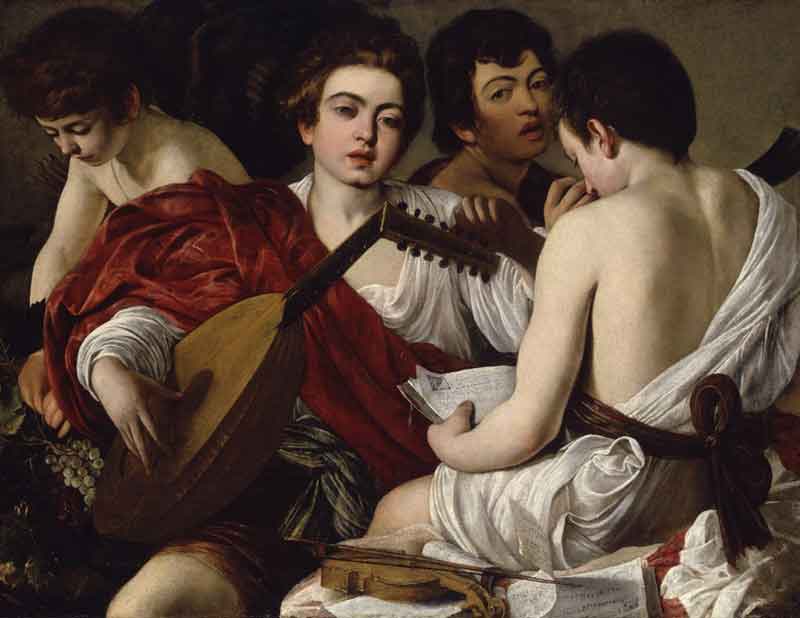 Caravaggio---Muzisyenler--1595