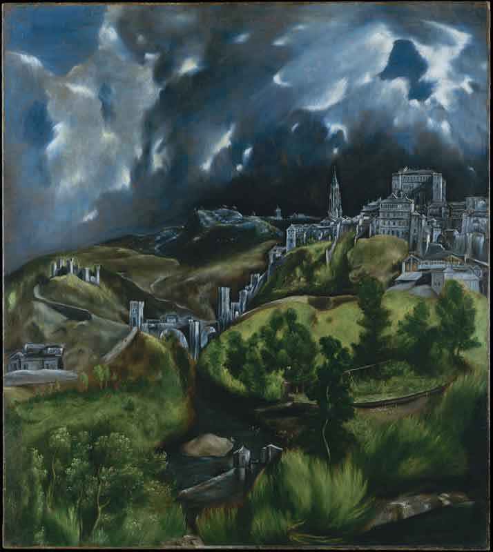 El-Greco-- -Toledo-görünmü--1604