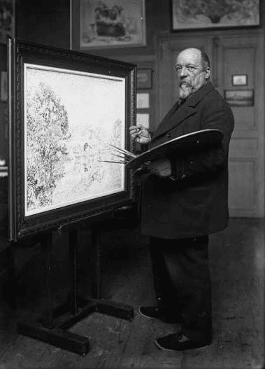 Ressam Paul Signac'ın portresi
