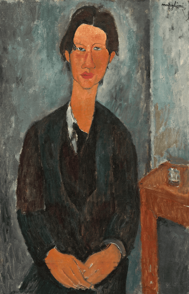 Modigliani'nin ressam Chaim Soutine portresi