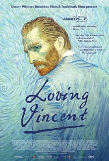 Loving Vincent filminin afişi