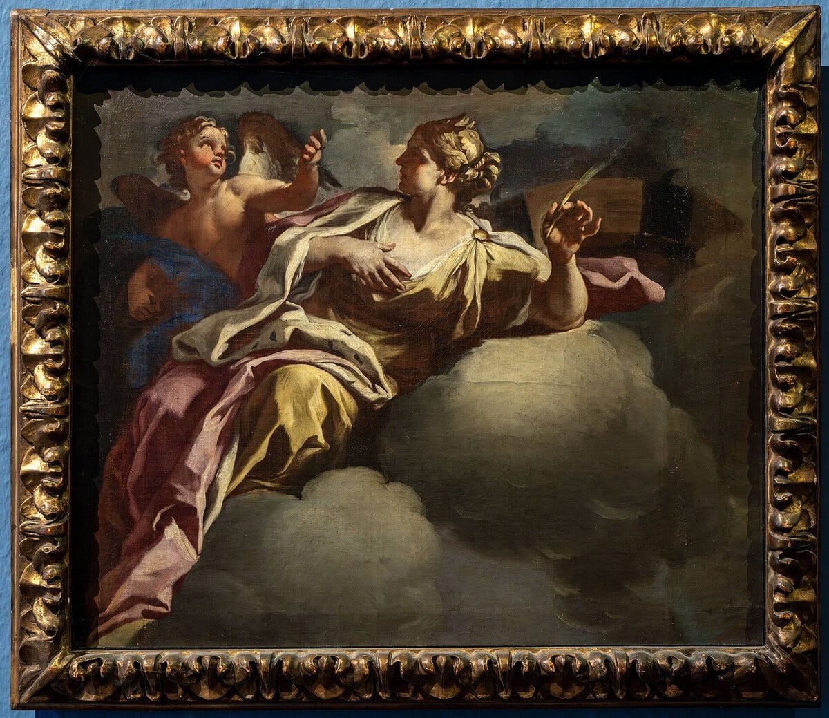 Artemisia'nın Aziz Katerina Olarak Otoportresi