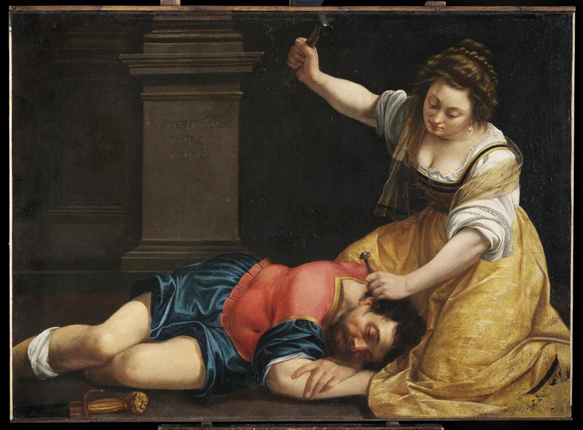 Artemisia'nın Jael ve Sisera tablosu