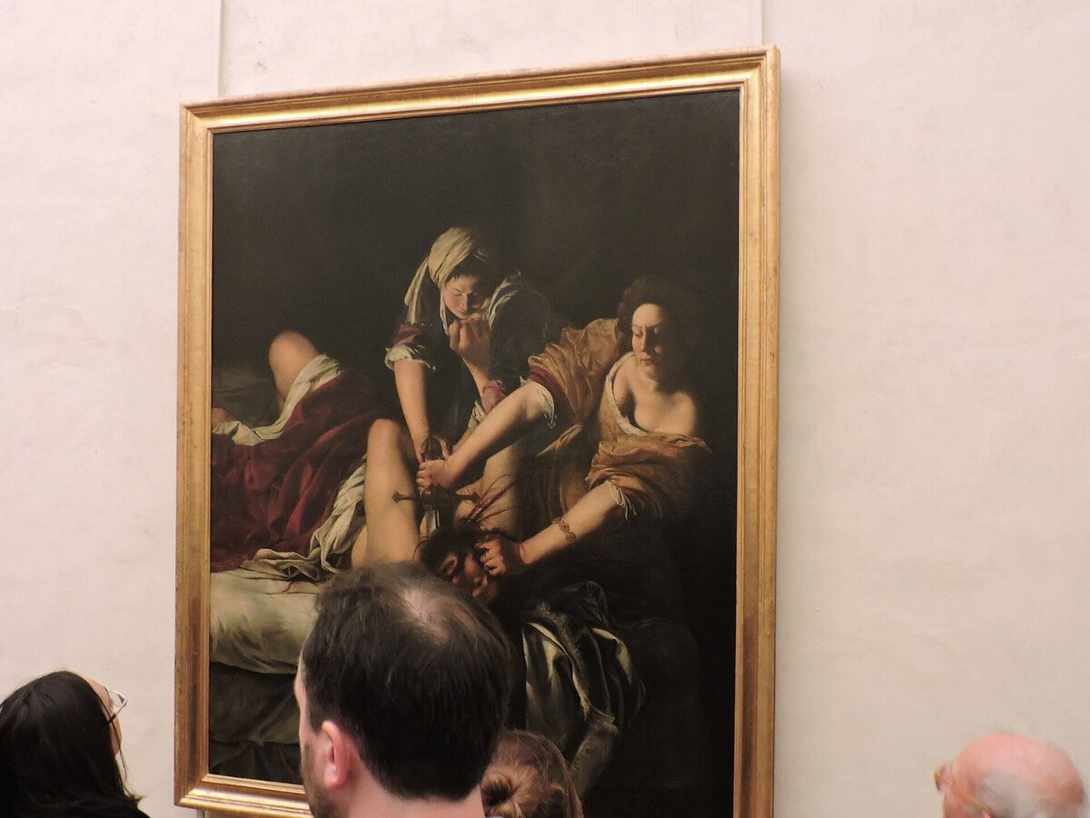 Artemisia'nın Uffizi'deki Judith tablosu