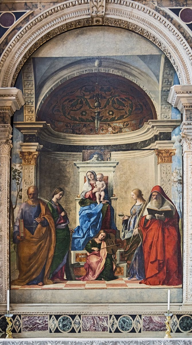 Bellini'nin San Zaccaria Sunağı