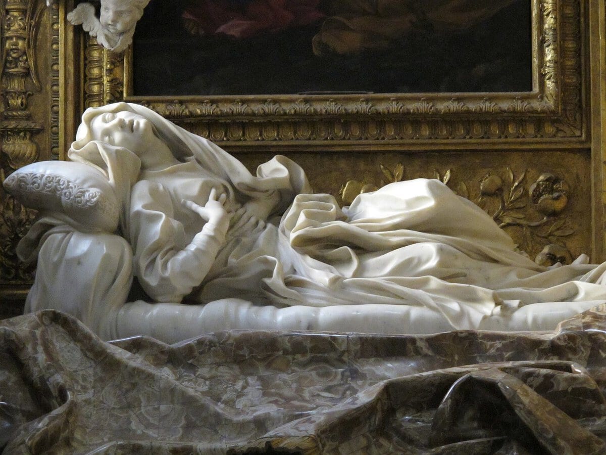 Bernini'nin Kutsanmış Ludovica Albertoni heykeli