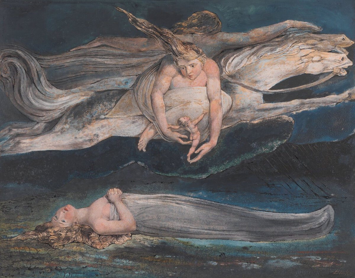 Blake'in Merhamet baskısı
