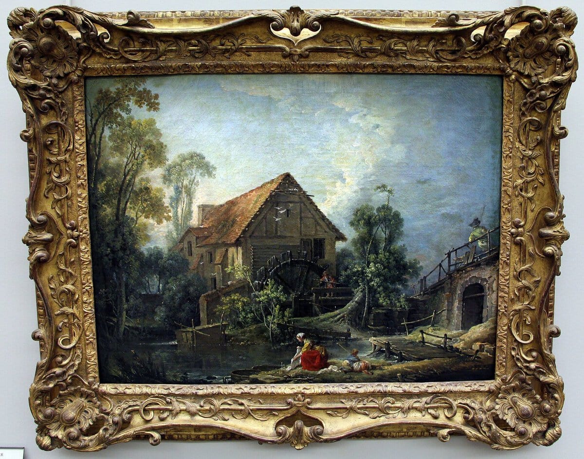 Boucher'nin Değirmen tablosu