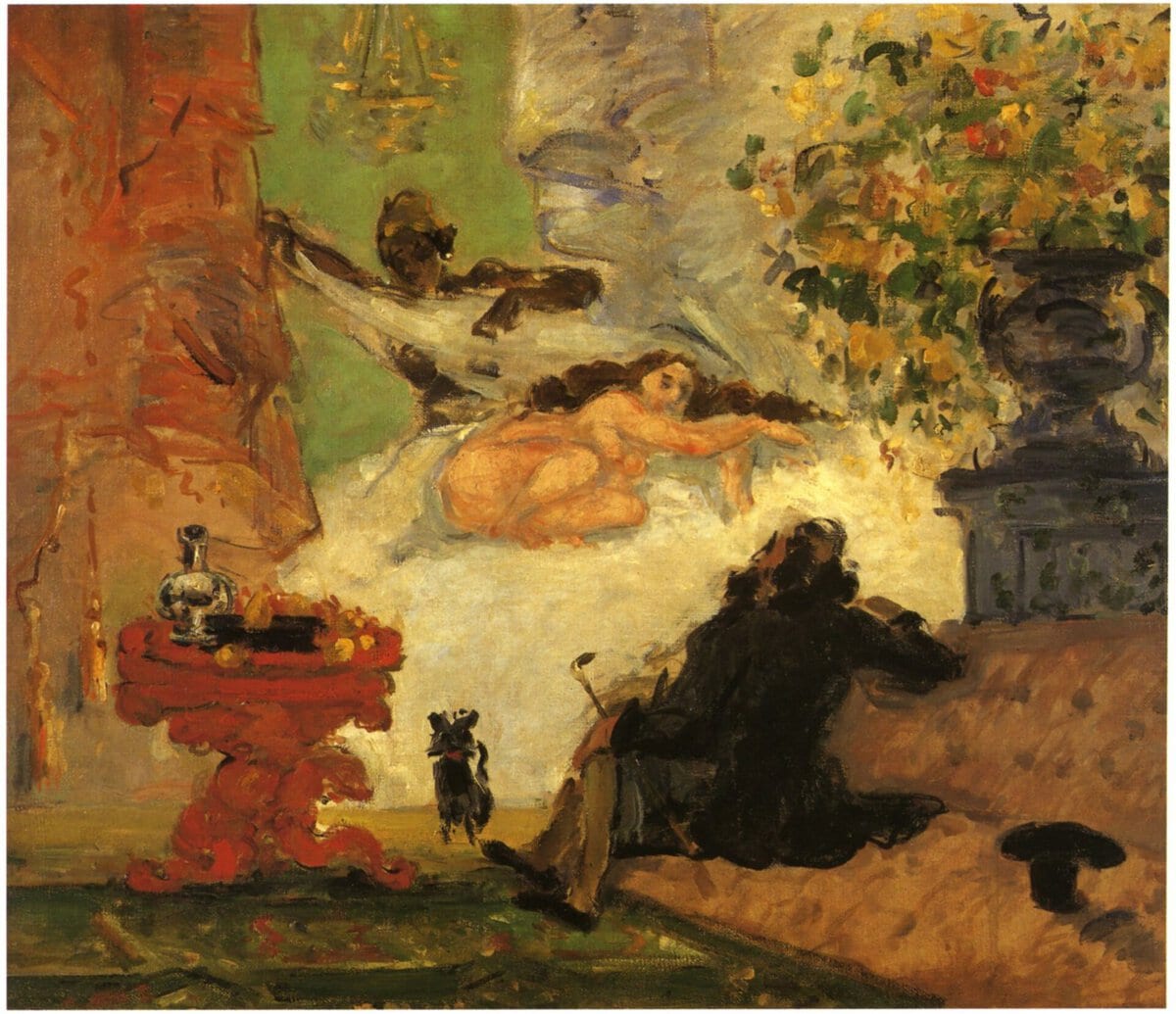 Cezanne'ın Modern Olympia tablosu