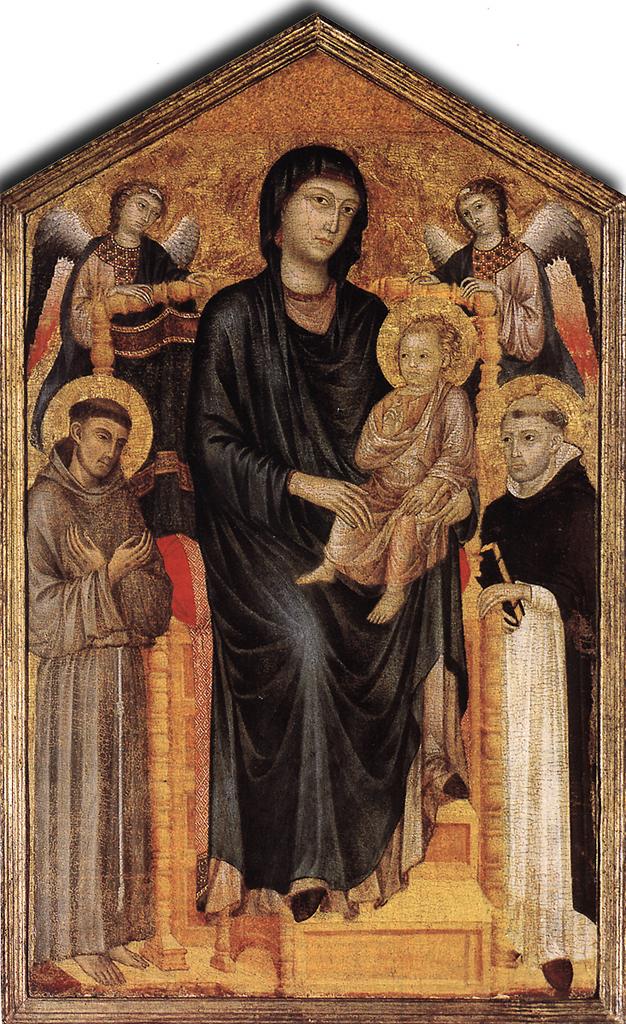Cimabue çevresinden bir Meryem panosu