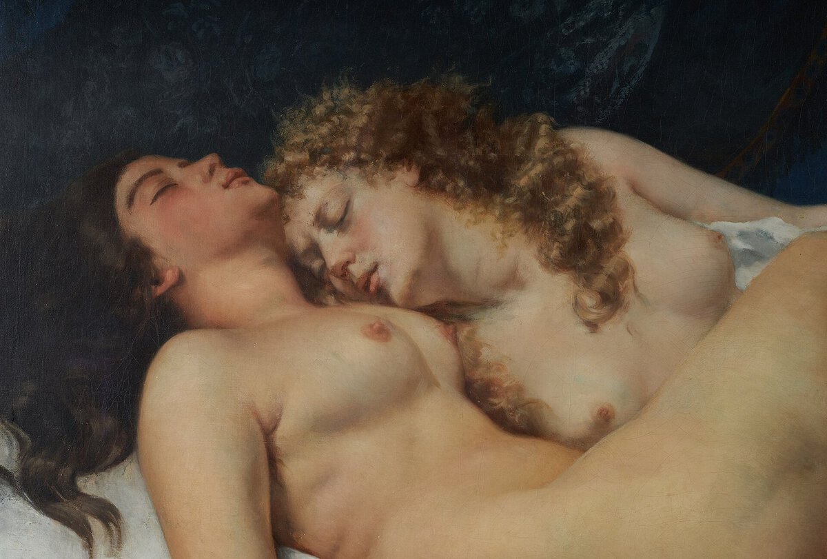 Courbet'nin Uykucular tablosu