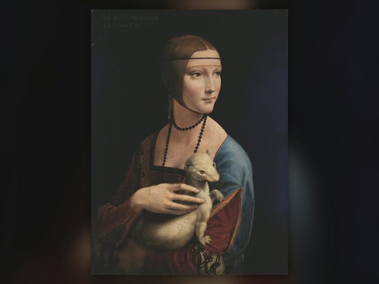 Leonardo da Vinci, Kakımlı Kadın