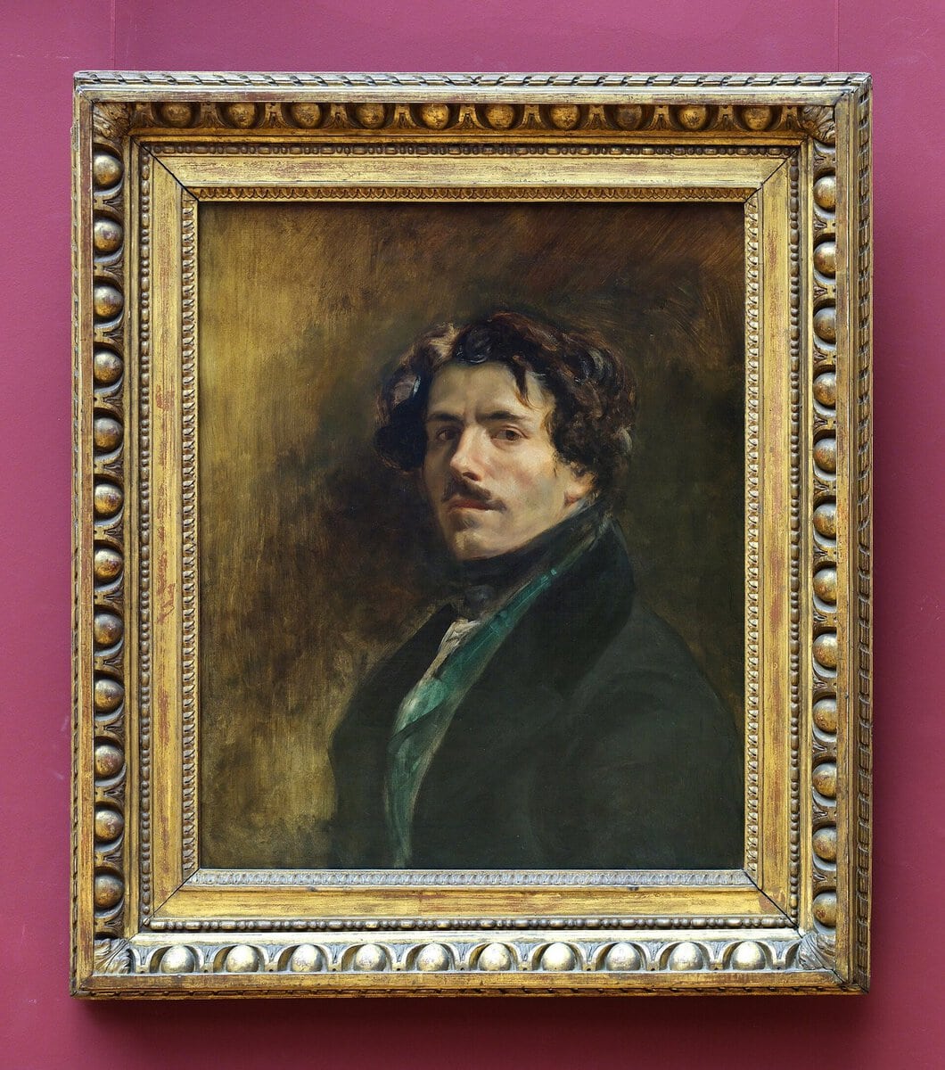 Eugène Delacroix'nın otoportresi