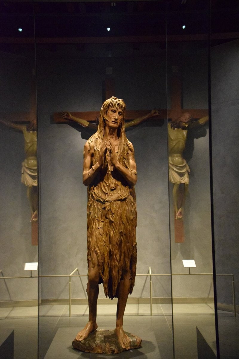 Donatello'nun Magdalalı Meryem heykeli