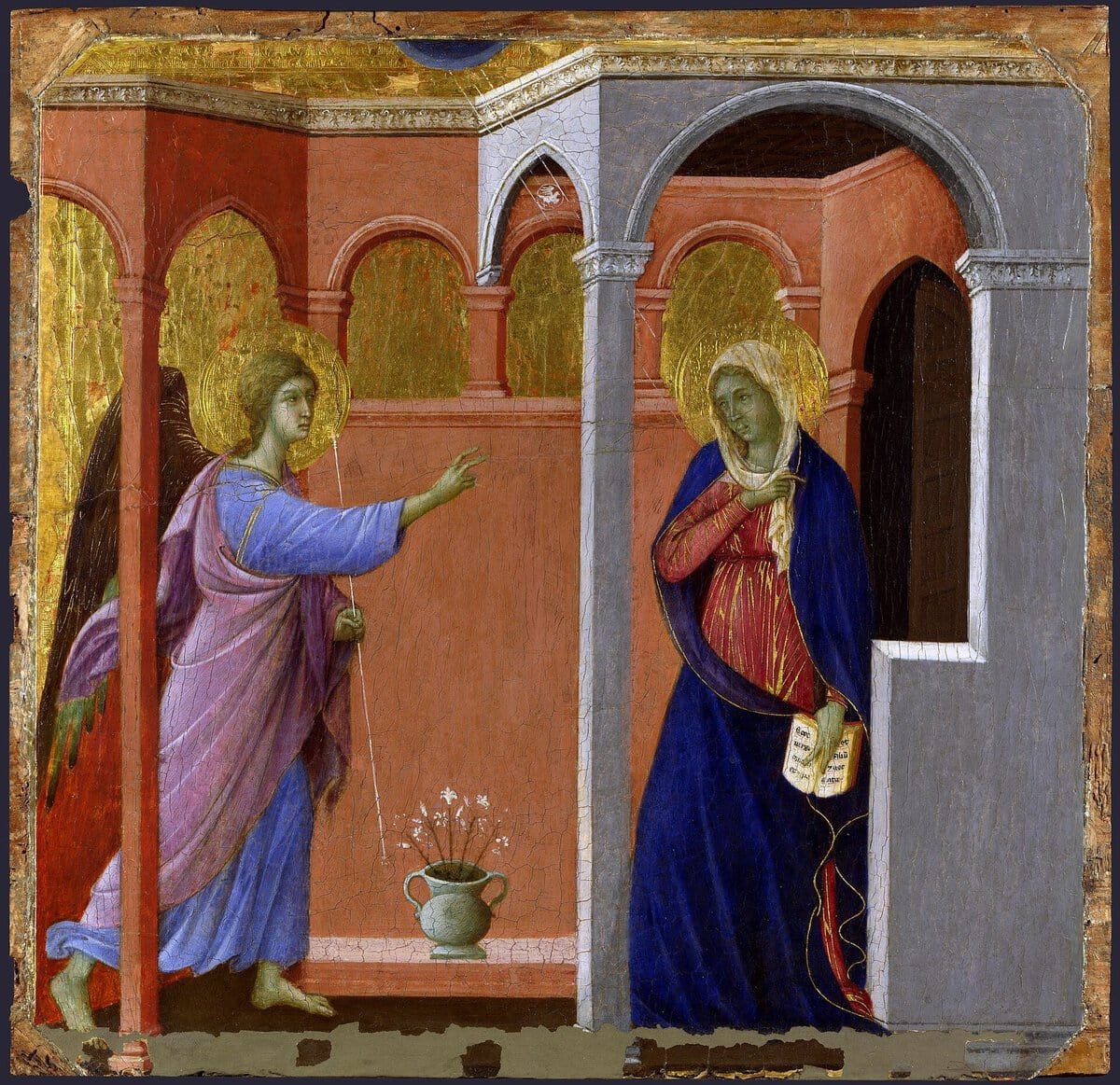 Duccio'nun Müjde panosu