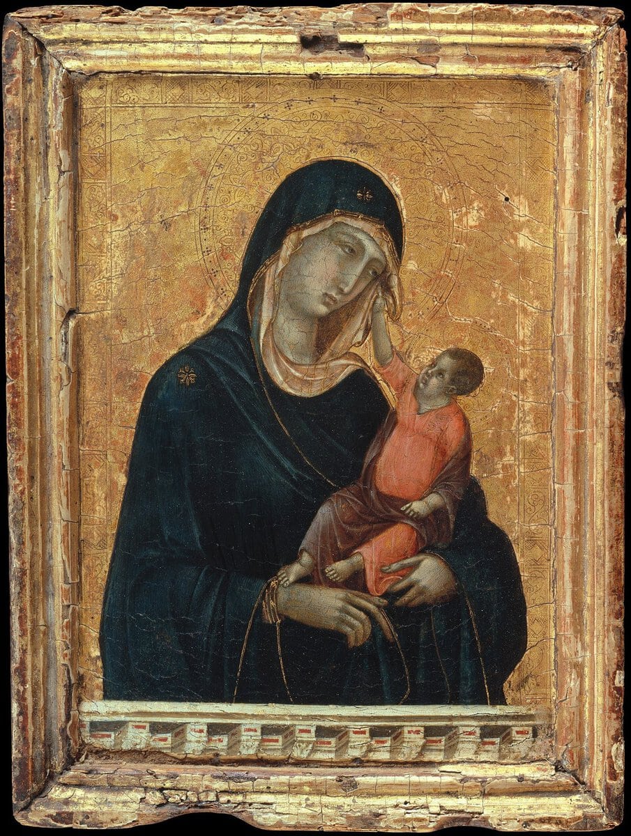 Duccio'nun Stroganoff Meryem'i