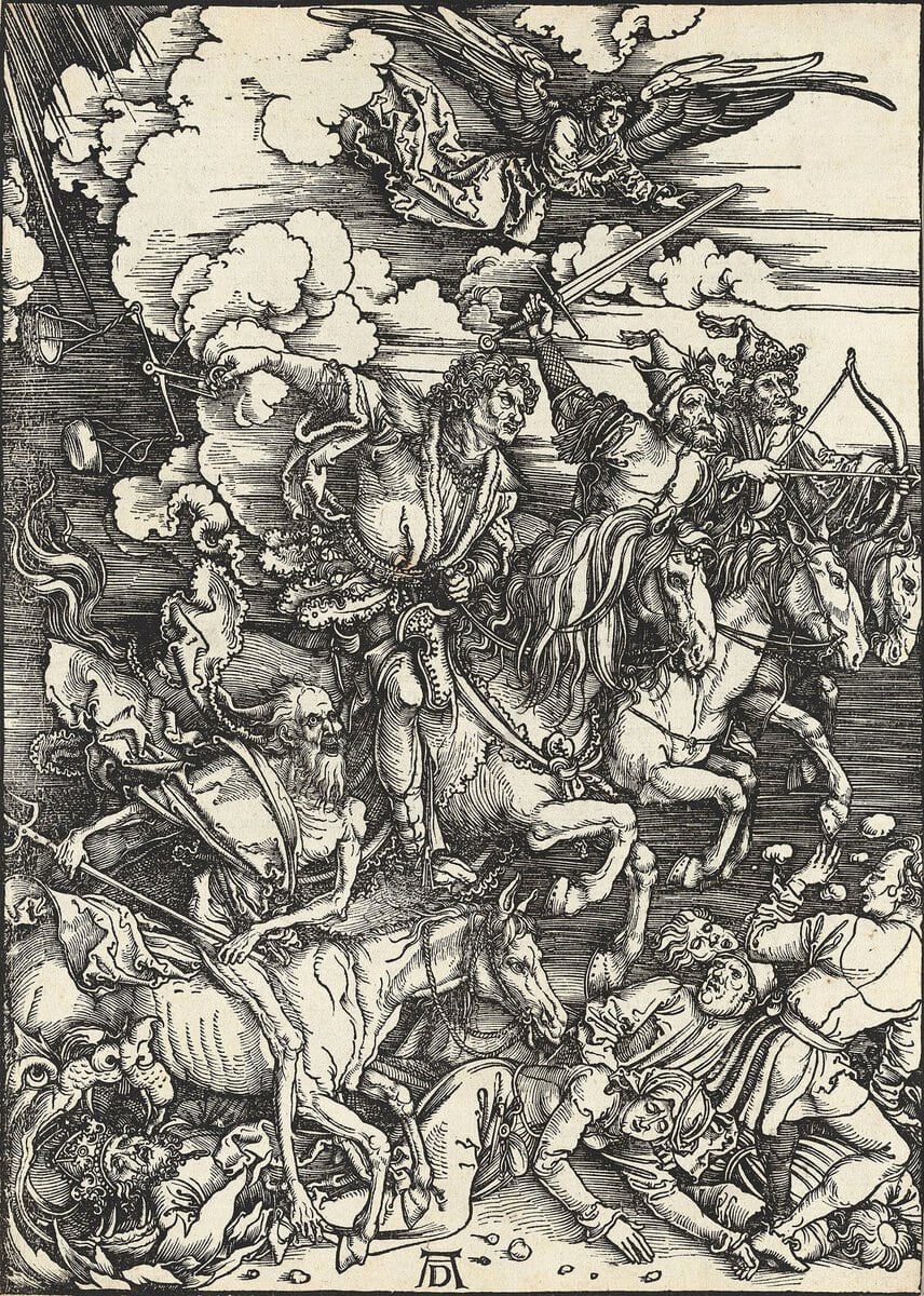 Dürer'in Kıyametin Dört Atlısı gravürü