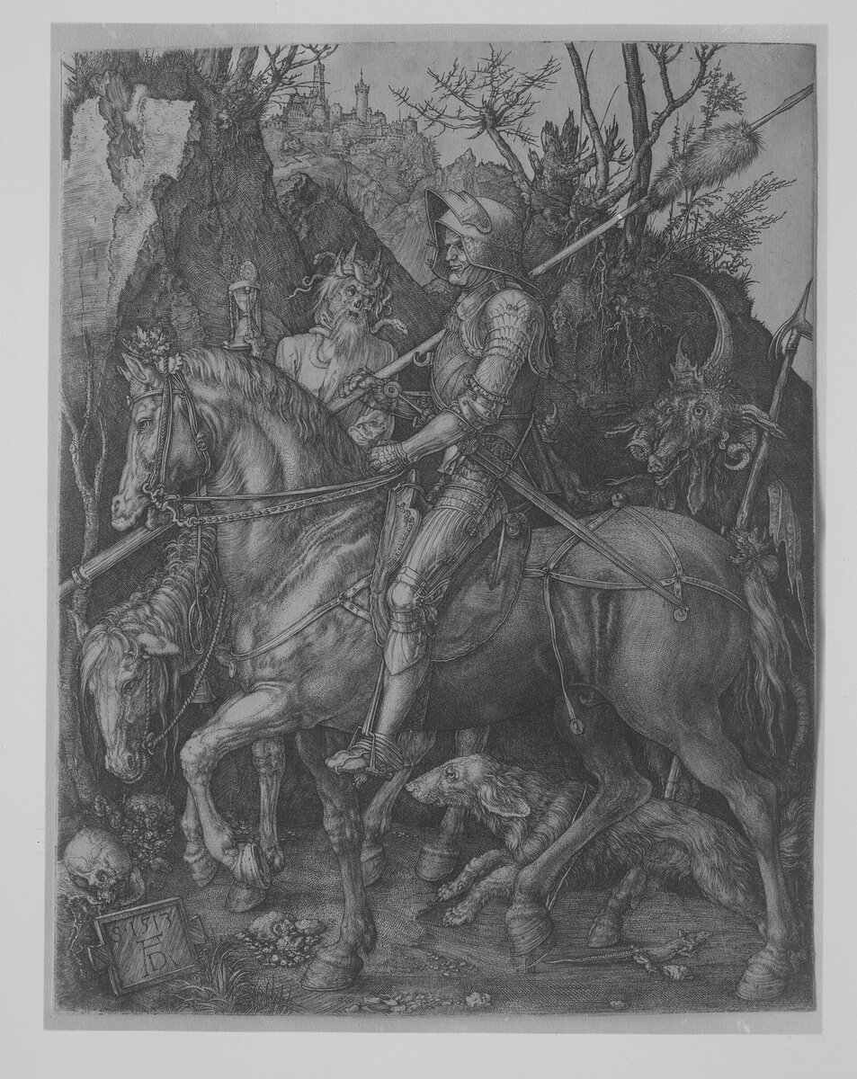 Dürer'in Şövalye, Ölüm ve Şeytan gravürü