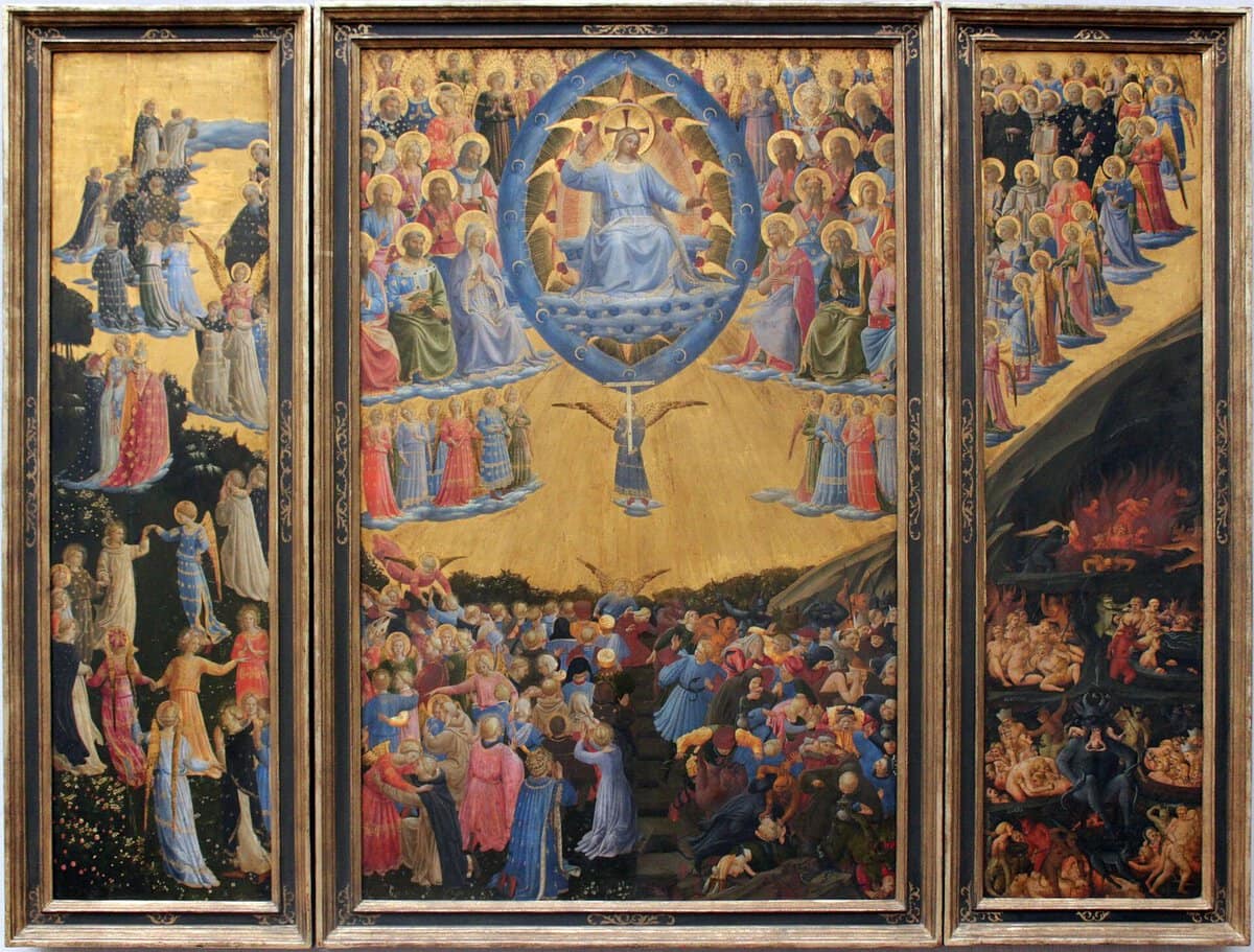 Fra Angelico'nun Son Yargı tablosu