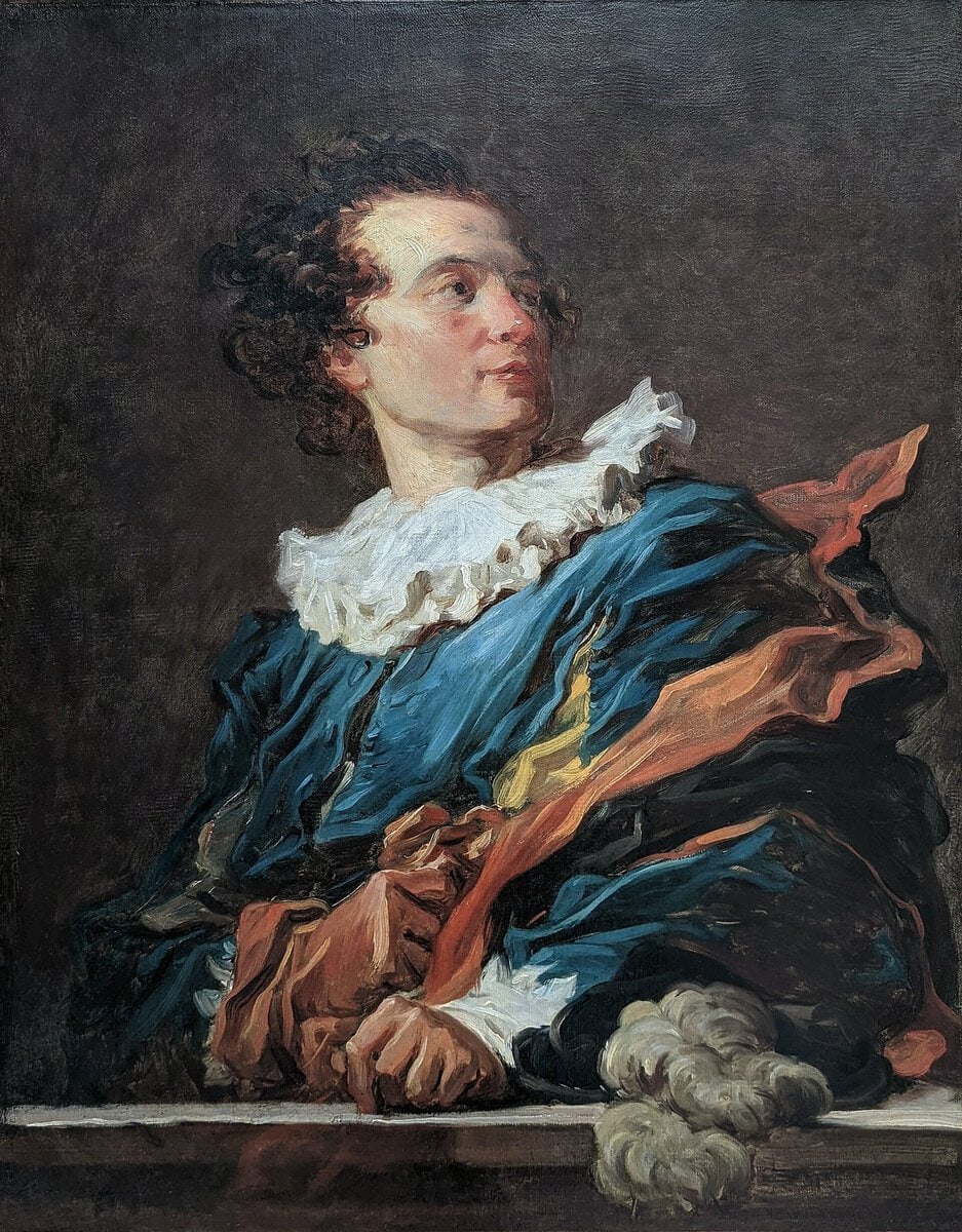 Fragonard'ın Abbé de Saint-Non portresi