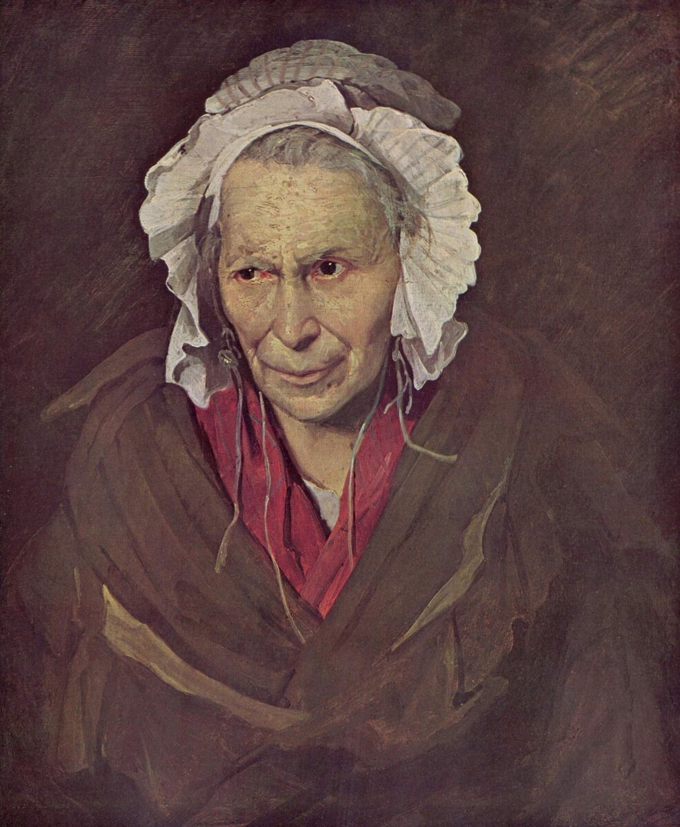 Géricault'nun Deli Portreleri dizisinden biri