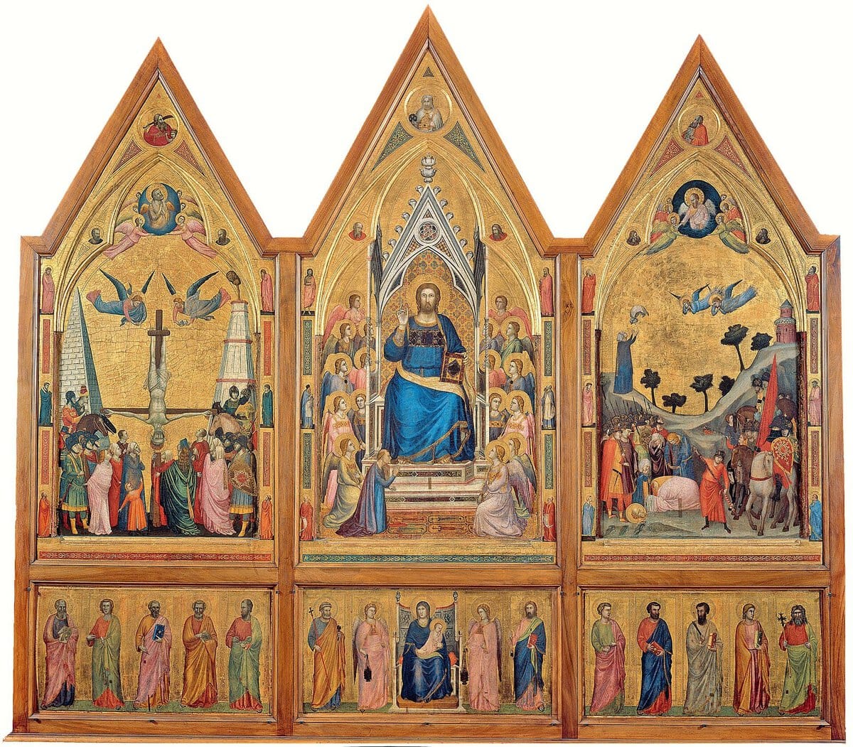 Giotto'nun Stefaneschi Poliptiği: çok panolu sunak