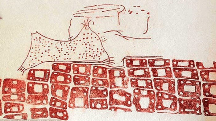 Çatalhöyük'te köy planı ve Hasan Dağı olarak yorumlanan duvar resmi