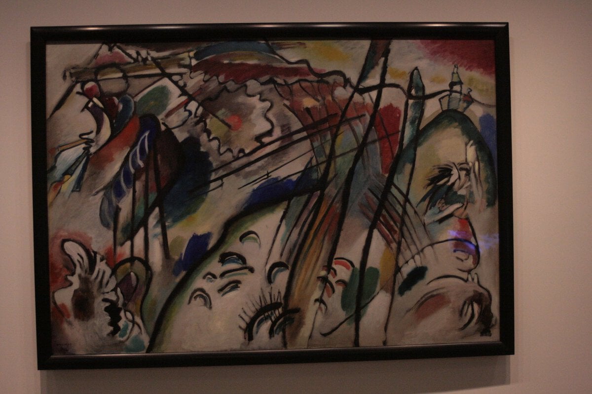 Kandinsky'nin Doğaçlama 28 tablosu