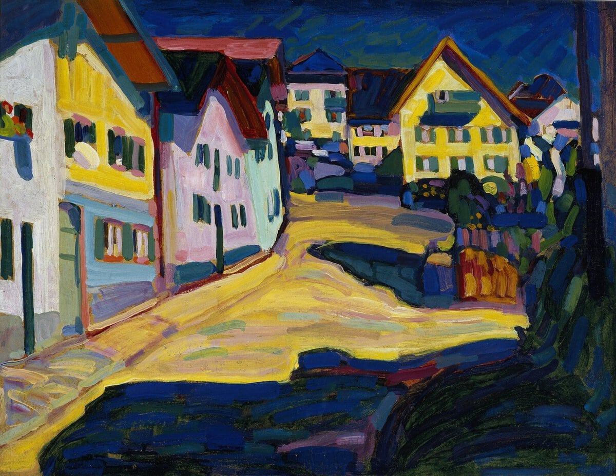 Kandinsky'nin Murnau manzaralarından biri