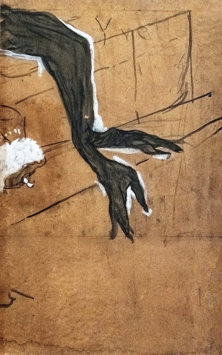 Lautrec'in Yvette Guilbert'in Siyah Eldivenleri