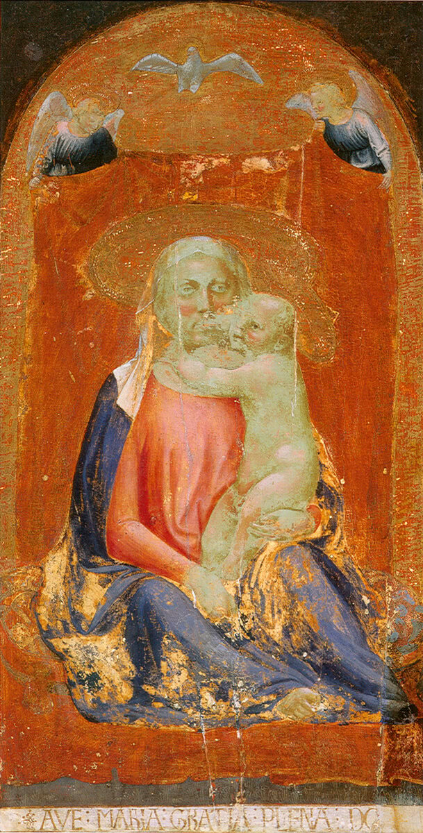 Masaccio'nun Alçakgönüllülük Meryem'i panosu