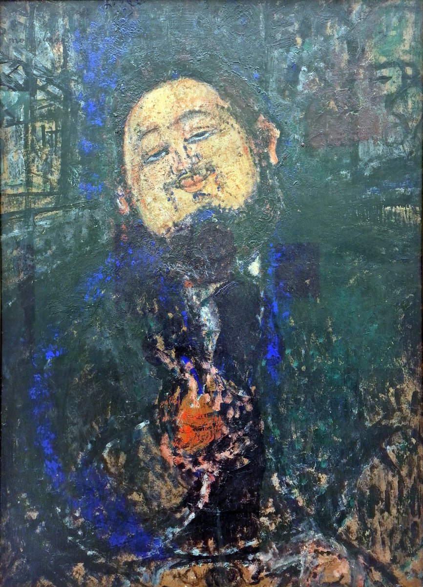 Modigliani'nin Diego Rivera portresi