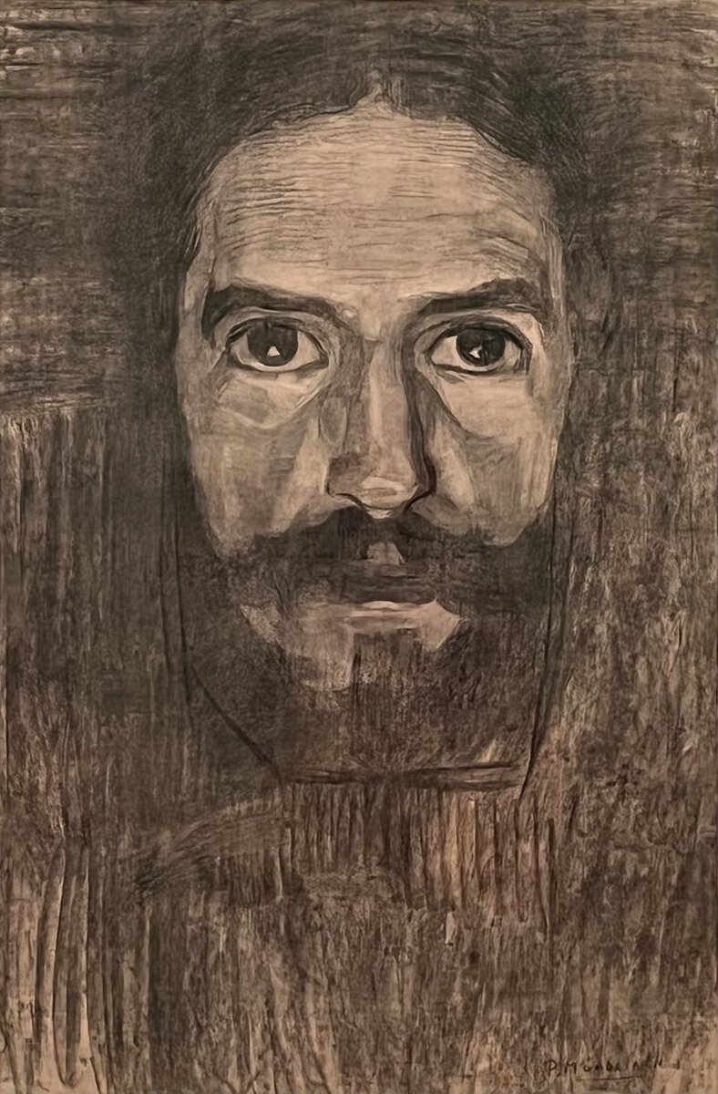 Piet Mondrian'ın otoportresi