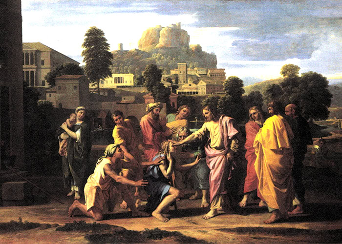 Poussin'in Jericho'nun Körleri tablosu