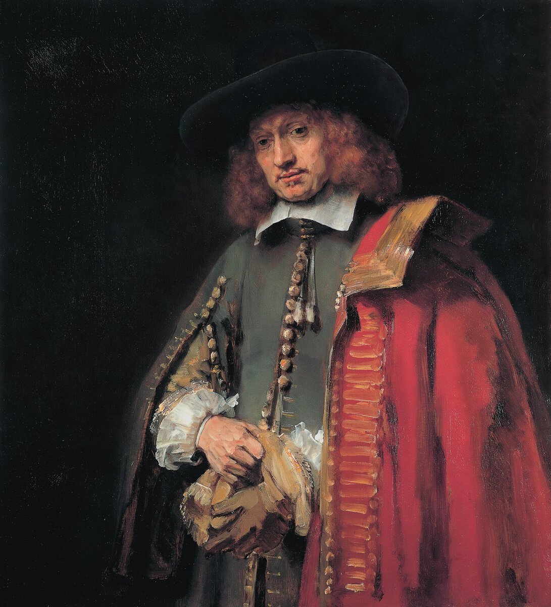 Rembrandt'ın Jan Six Portresi: eldivenini giyen adam