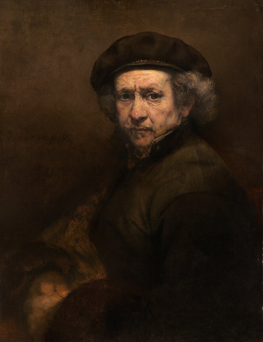 Rembrandt'ın 1659 tarihli otoportresi