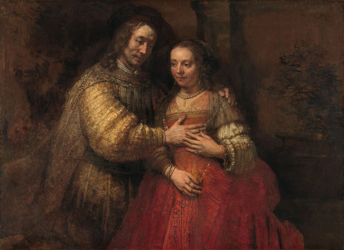 Rembrandt'ın Yahudi Gelin tablosu: birbirine dokunan çift
